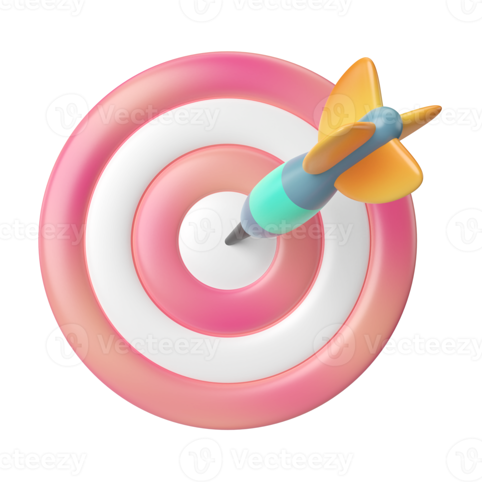 Target 3D Illustration Icon png