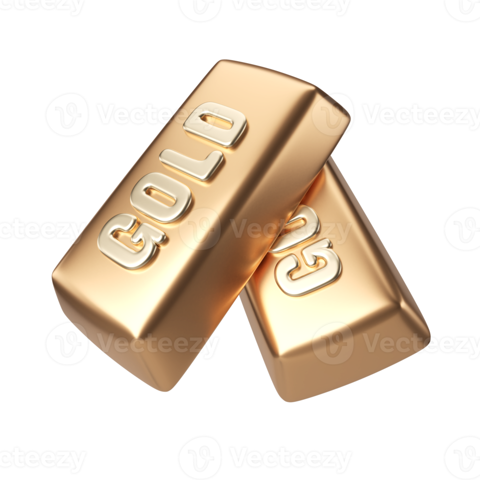 Gold 3D Illustration Icon png