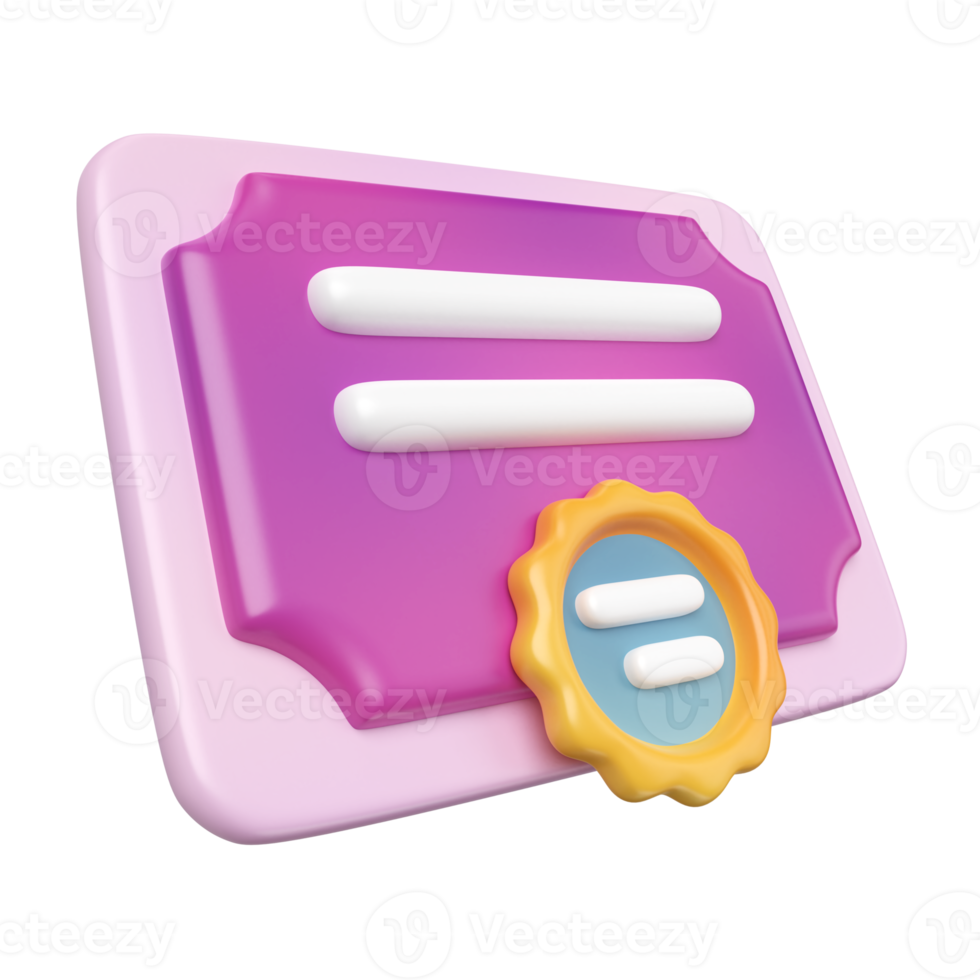 Shares 3D Illustration Icon png