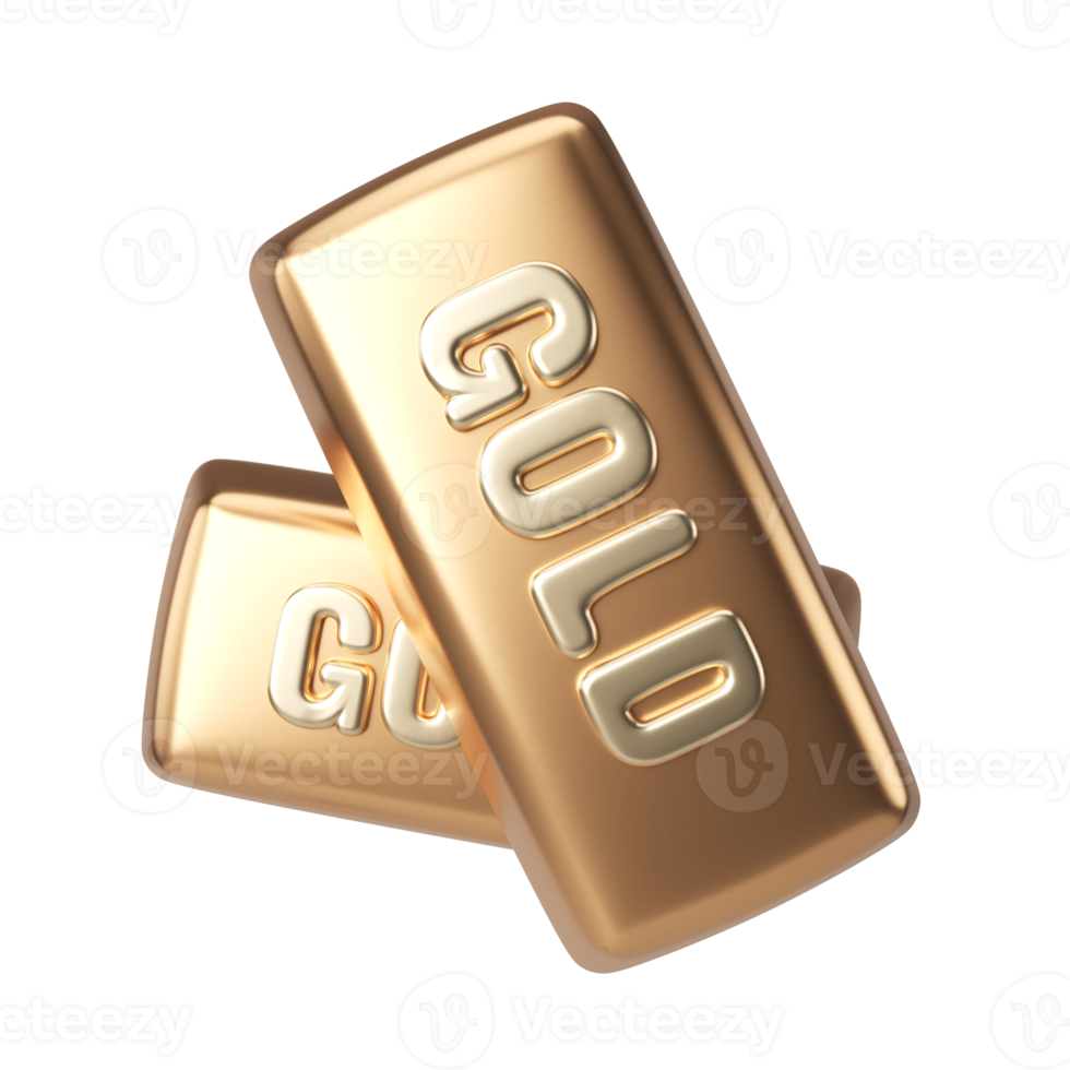 Gold 3D Illustration Icon png