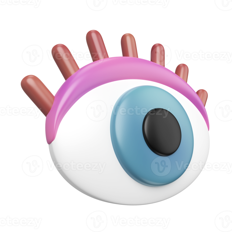 Vision 3D Illustration Icon png