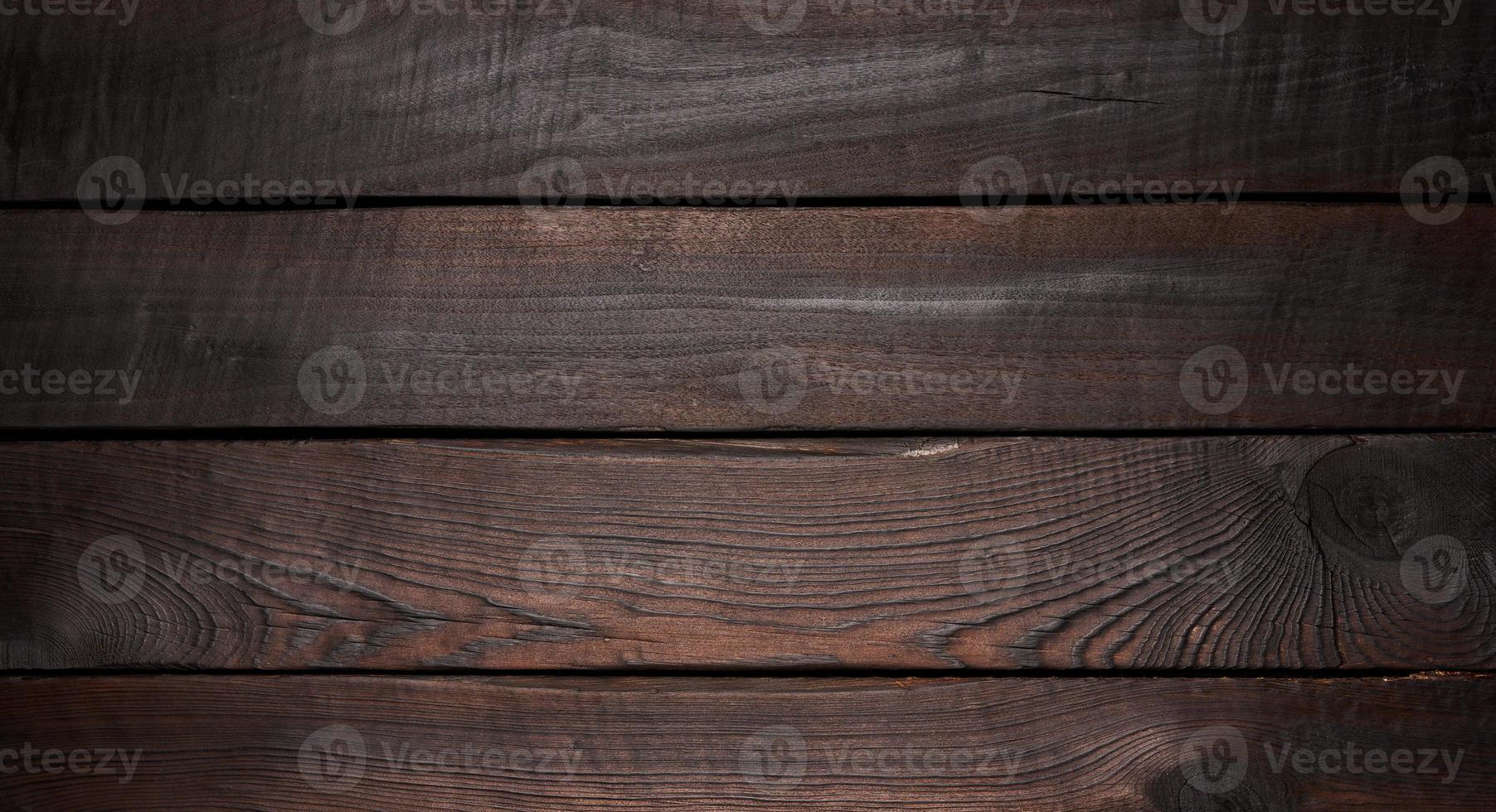 fondo de tablas de pino de madera marrón. lugar para una inscripción, textura foto