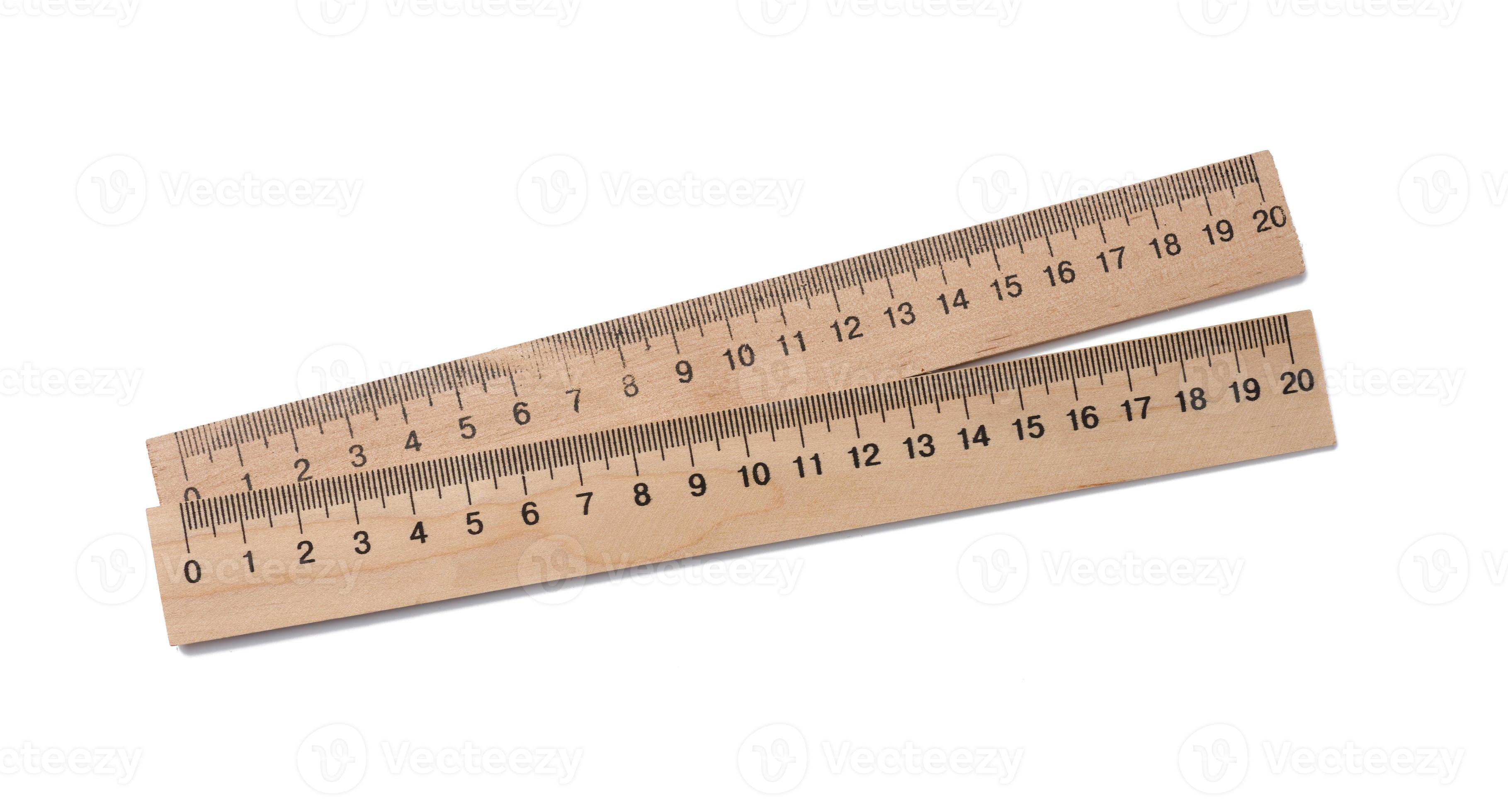 wooden school ruler