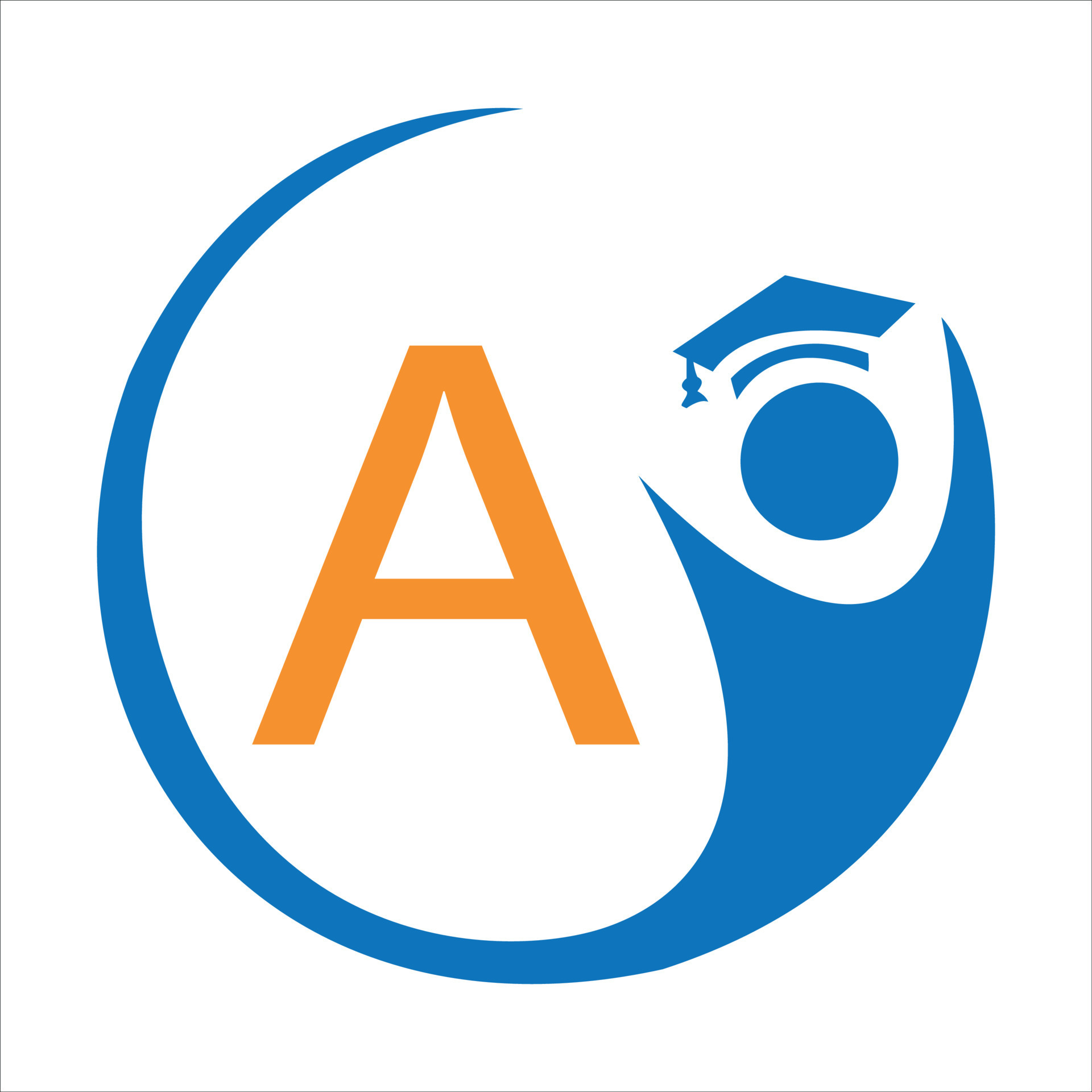 Letter A Education Logo 19033245 Vector Art at Vecteezy