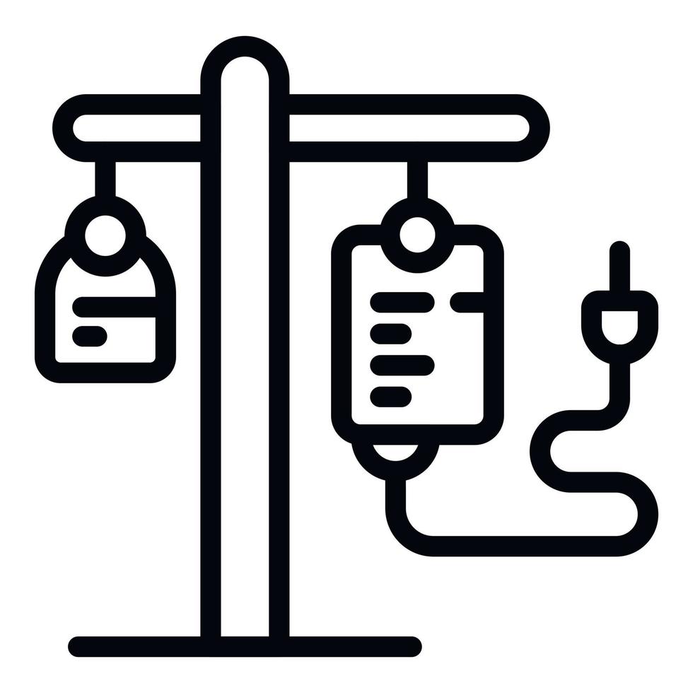 Medicine tool icon outline vector. Emergency room vector