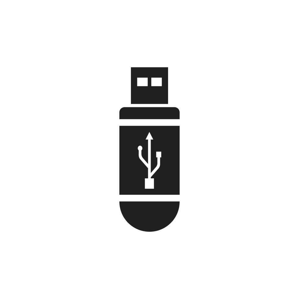 usb icon vector