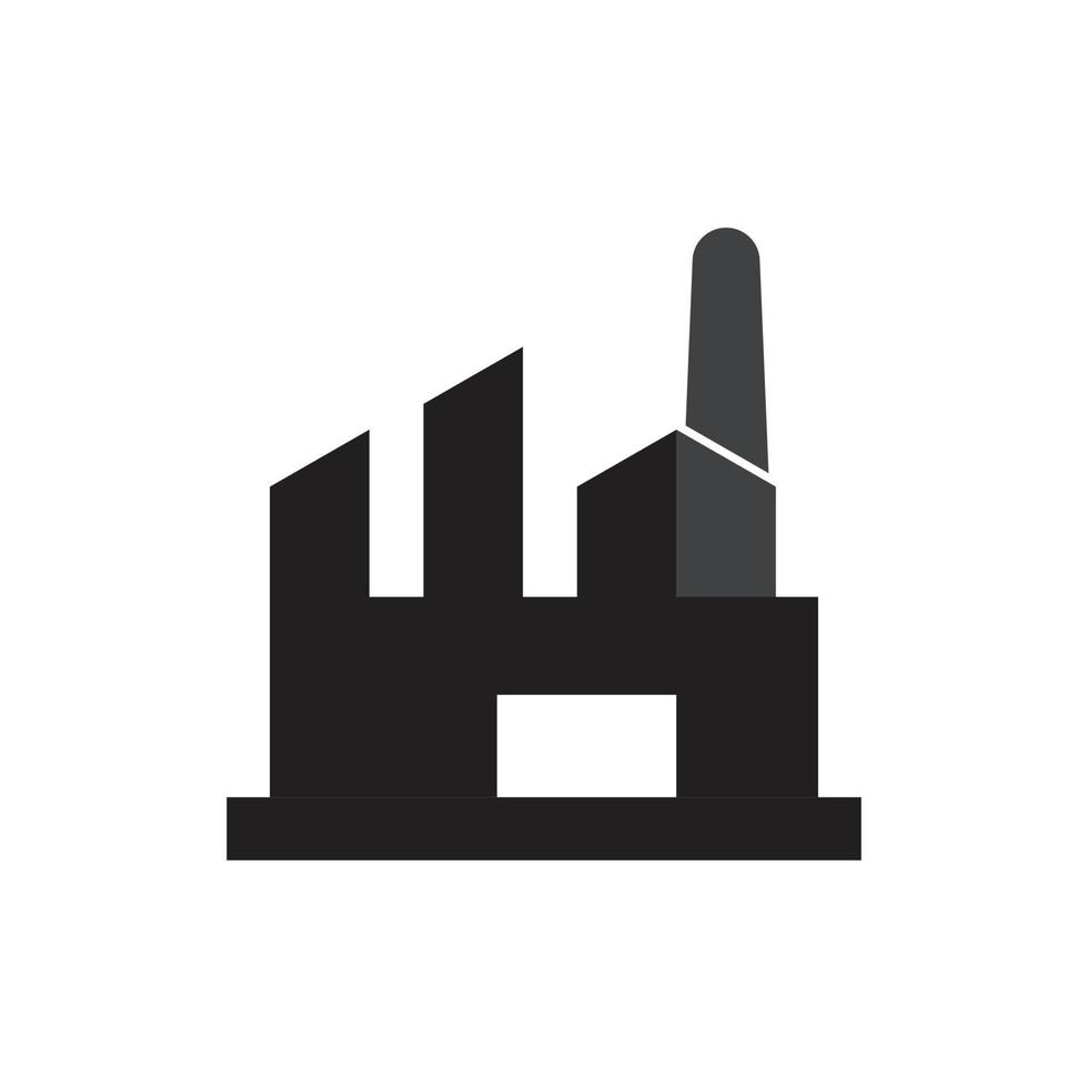 factory building industrial vector