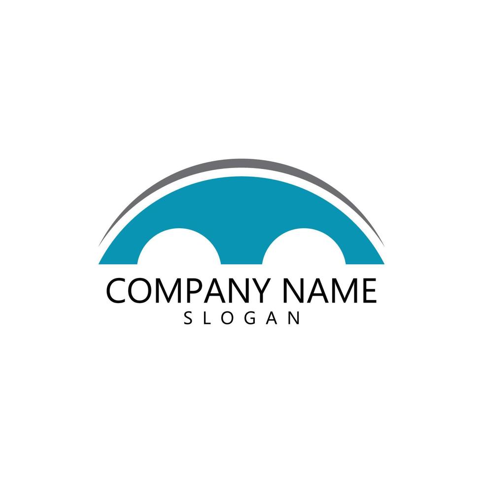 Bridge Logo Template vector