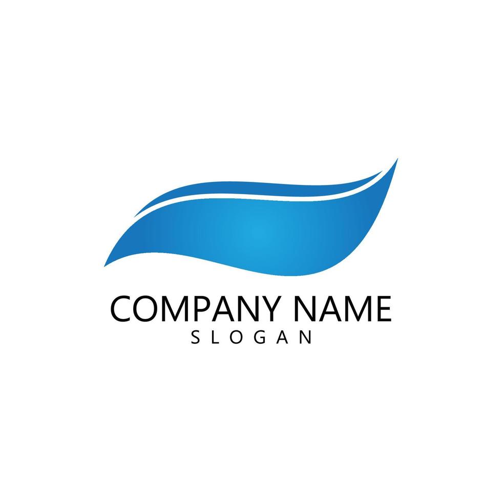 Water wave Logo vector