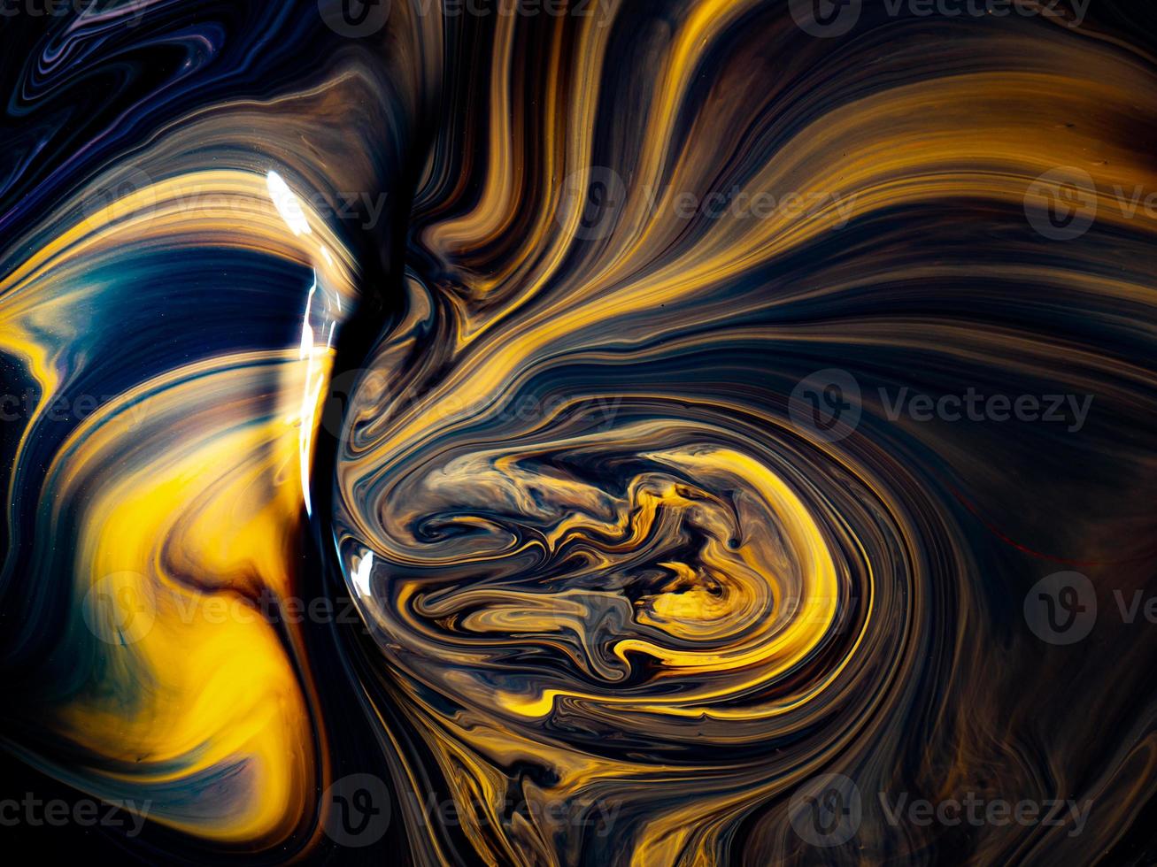 Abstract Colorful Marble Painting photo