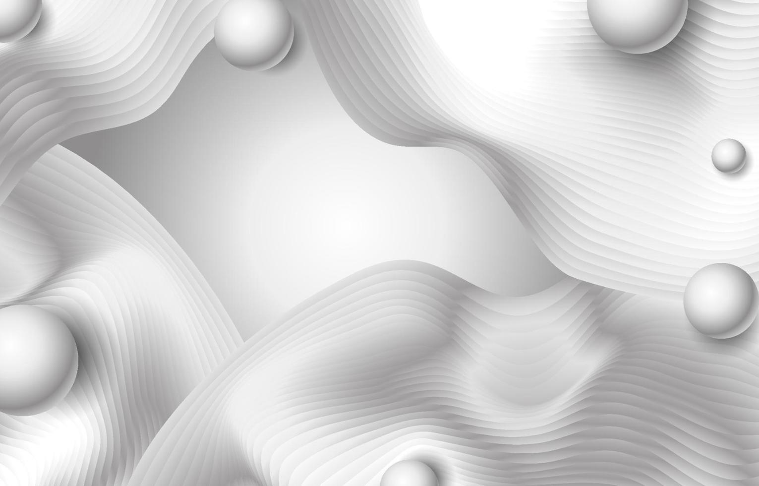Abstract 3D White Luxury Background vector