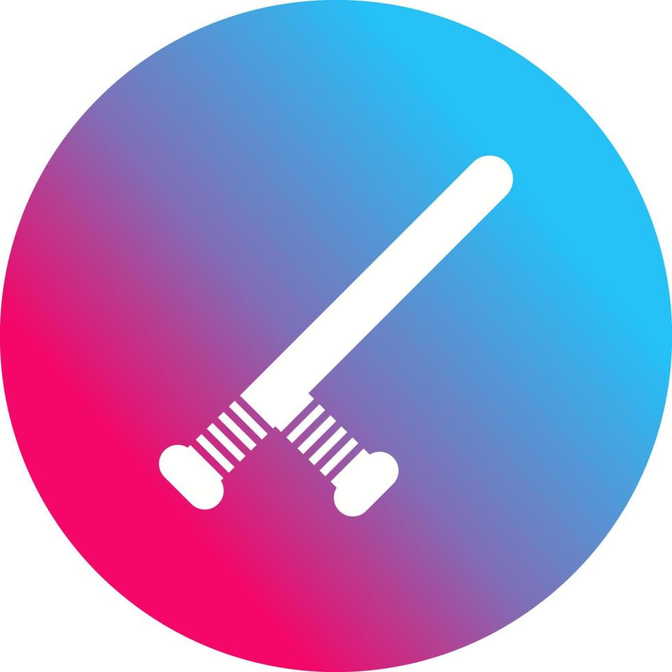 Baton Vector Icon