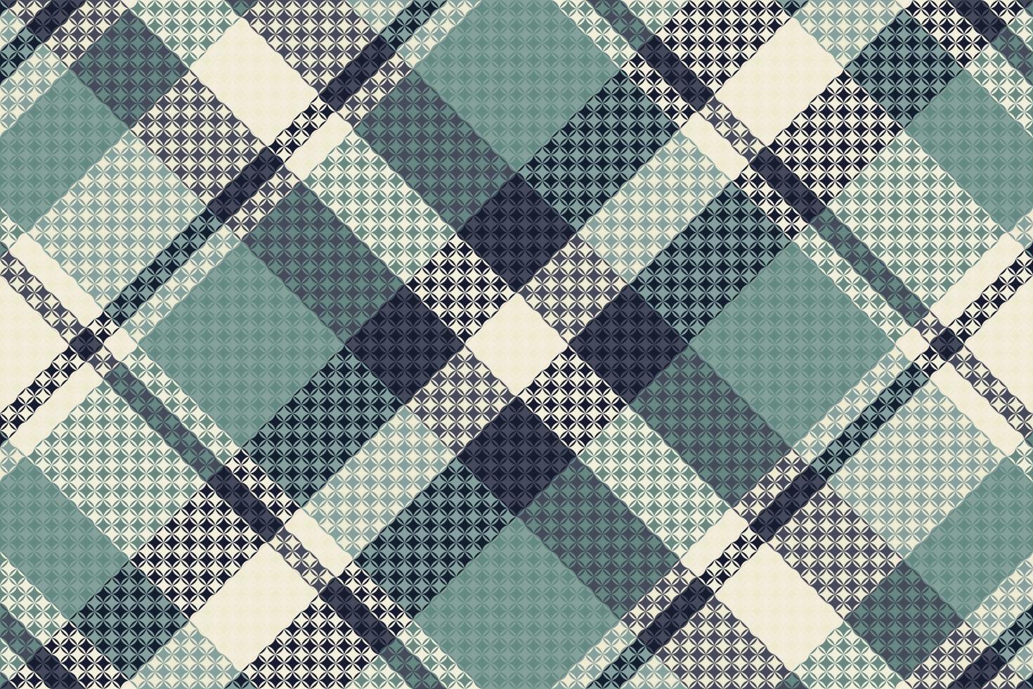 Tartan Plaid With Night Color Pattern. vector