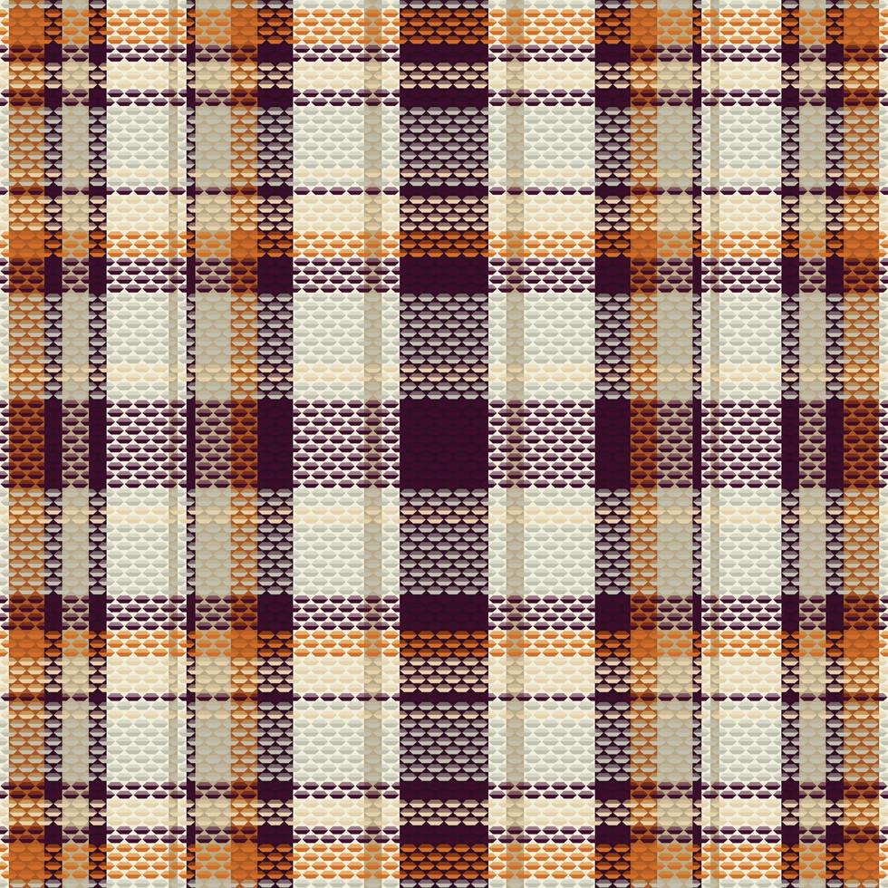 Tartan Plaid With Night Color Pattern. vector