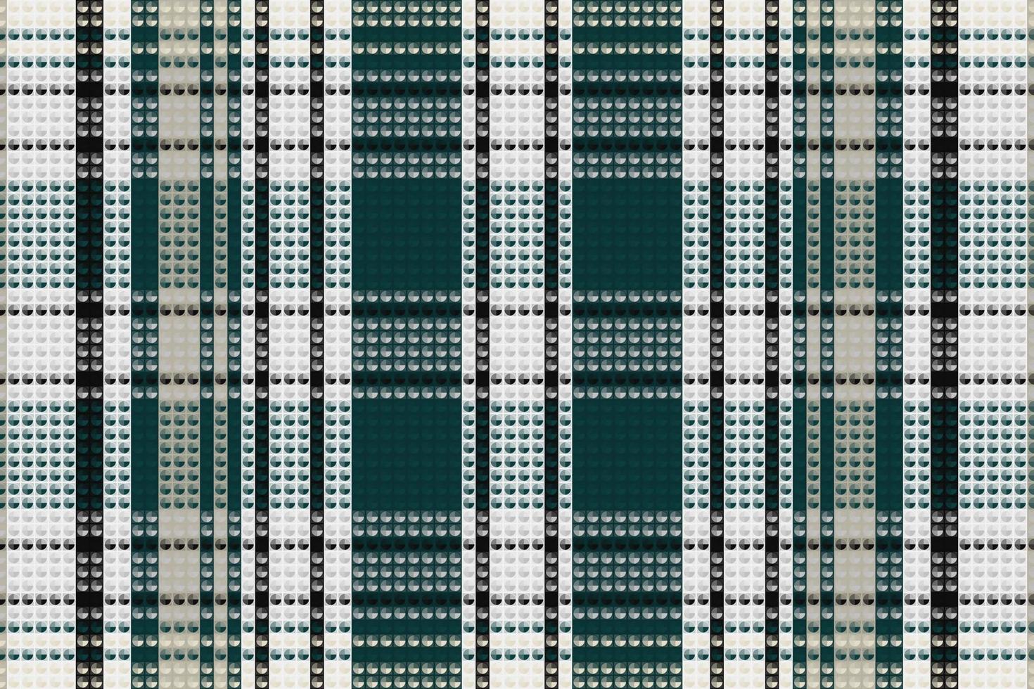 Tartan Plaid With Night Color Pattern. vector