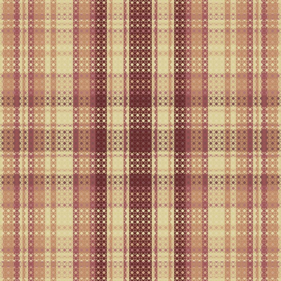 Tartan Plaid With Night Color Pattern. vector