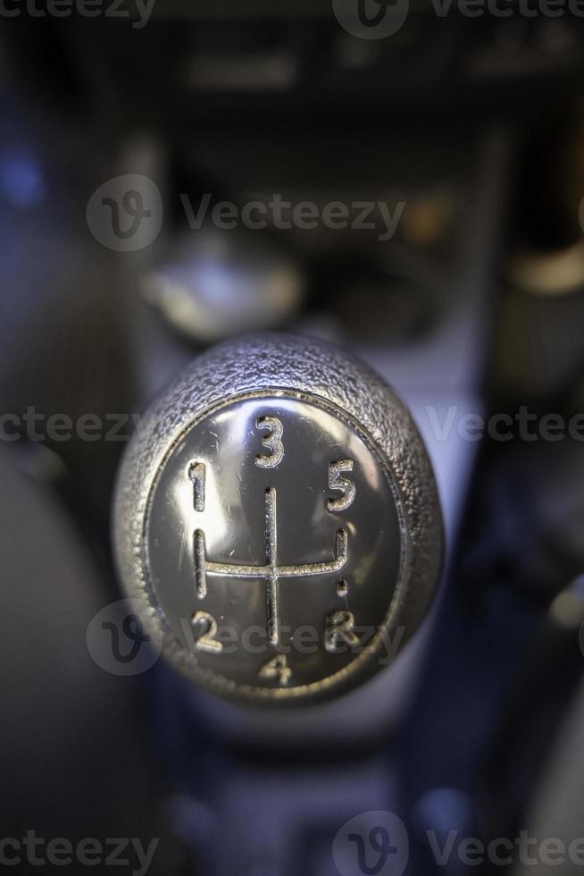 Car gear stick photo