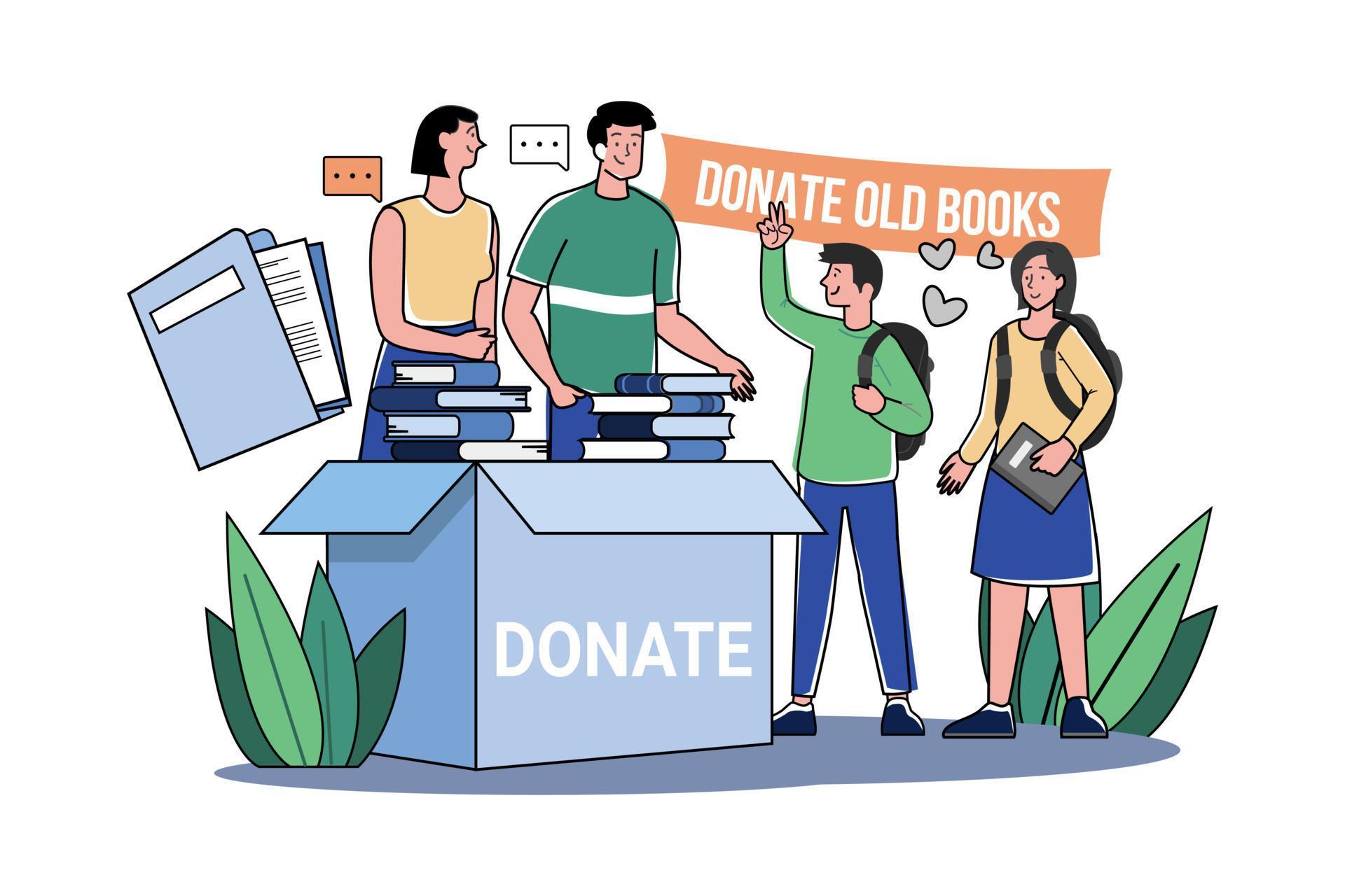 Volunteer Group Donates Old Books And Newspapers To Poor Students ...