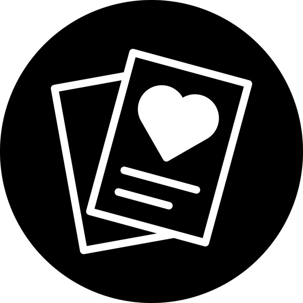 paper icon filled black white style valentine illustration vector element and symbol perfect.