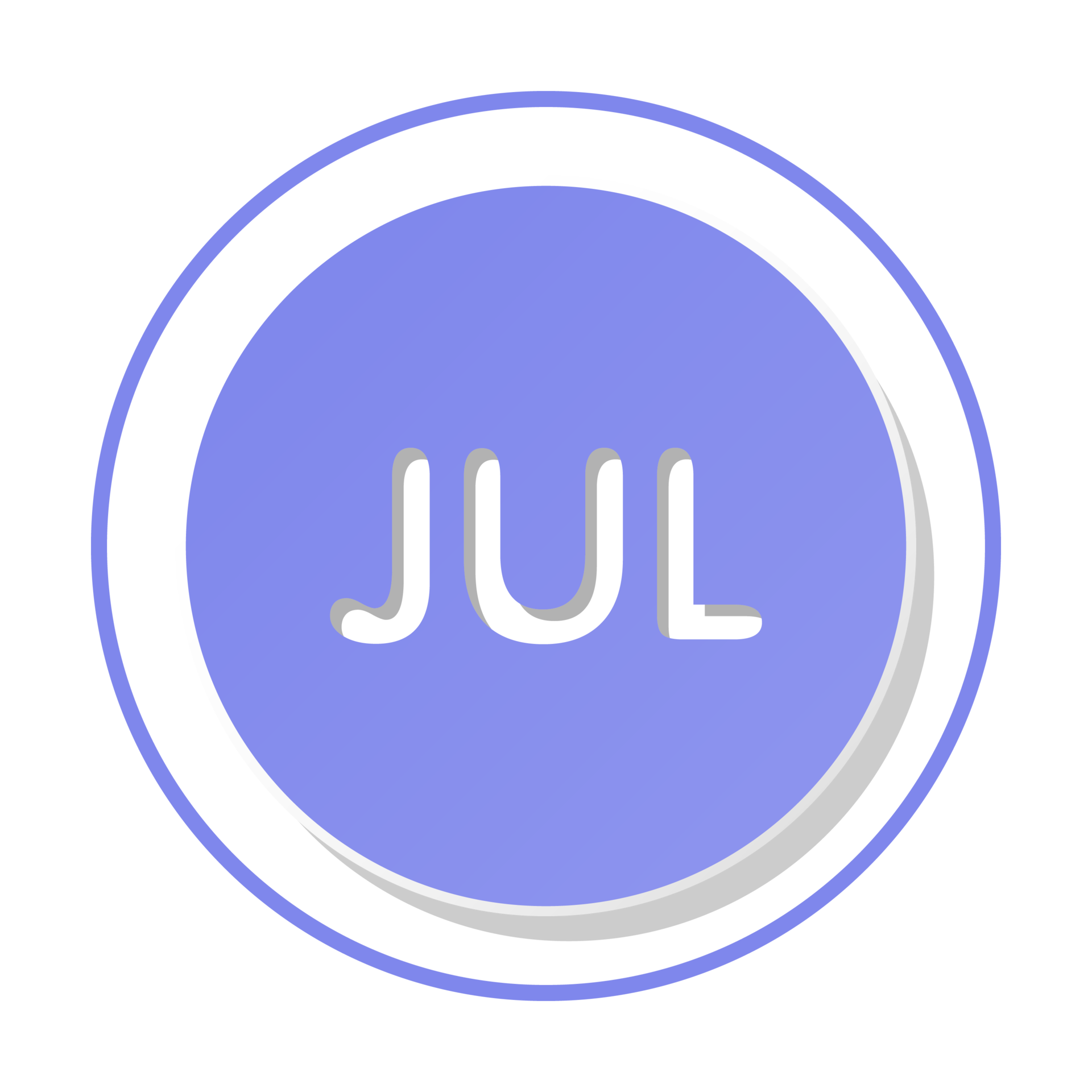 Bullet with july month 19039341 png