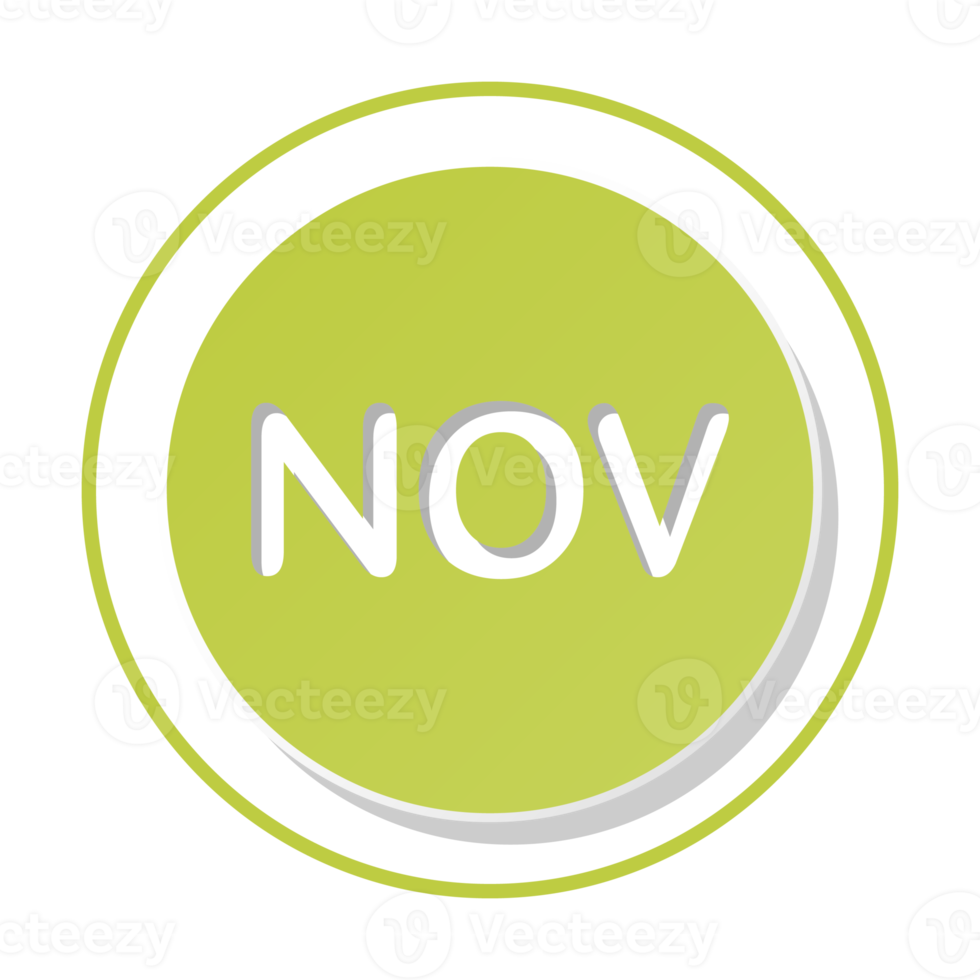 Bullet with November month. png