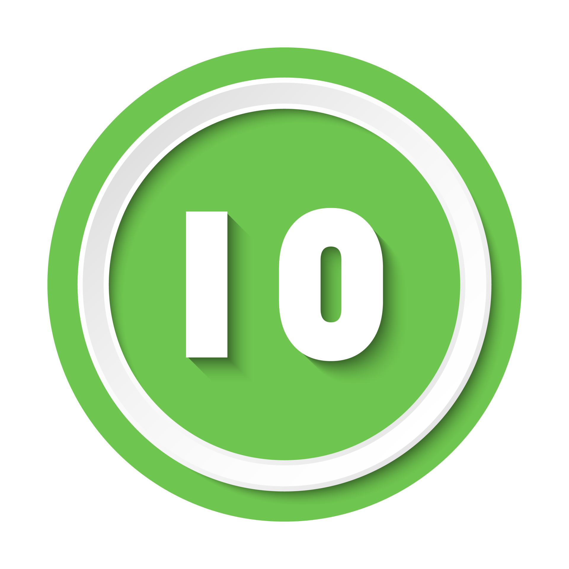 Free bala con numero 10 19039363 PNG with Transparent Background