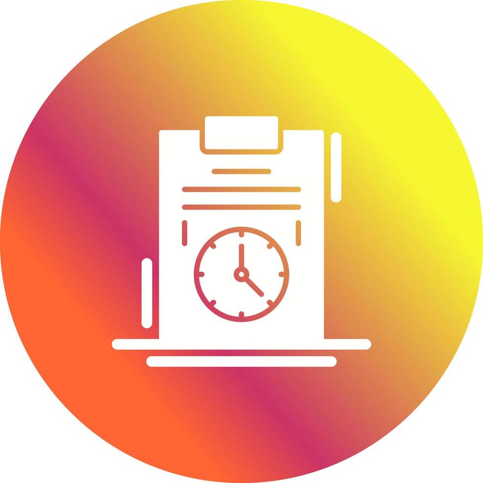 icono de vector de gestión de tiempo