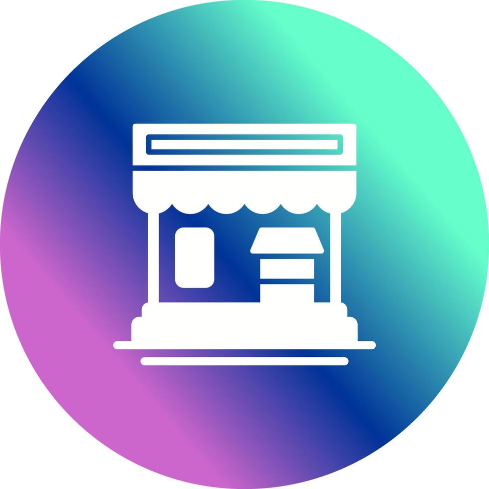 icono de vector de tienda