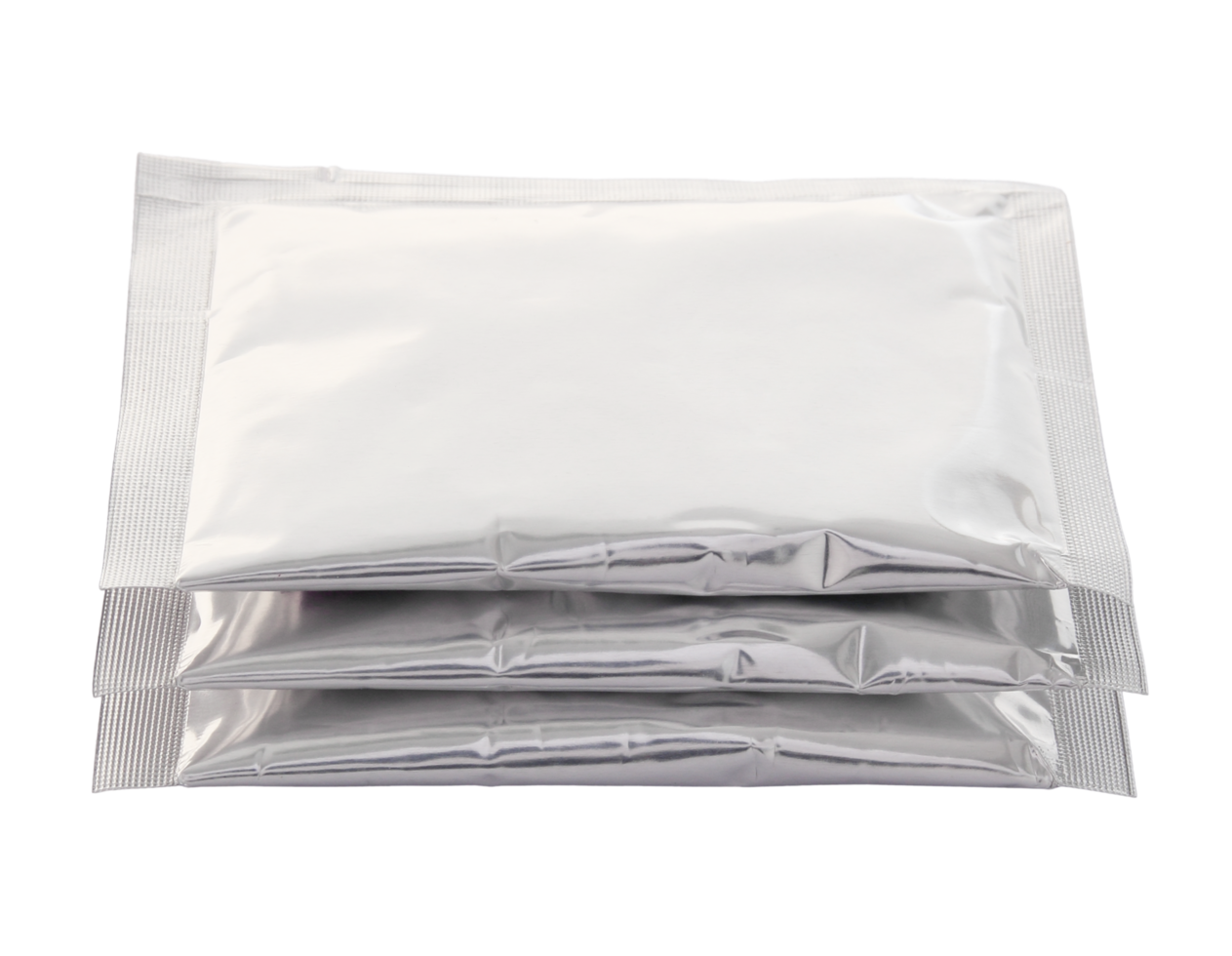 plastic package bag isolated with clipping path for mockup png