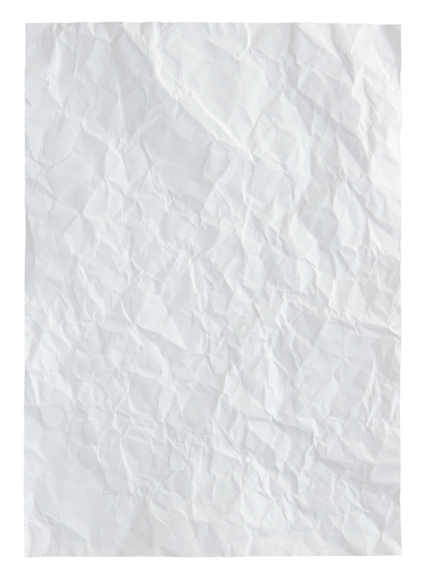 White Crumpled Paper Isolated With Clipping Path For Mockup 19039798 PNG crumpled-paper-texture-wrinkled-color-paper-in-hand-stock-image