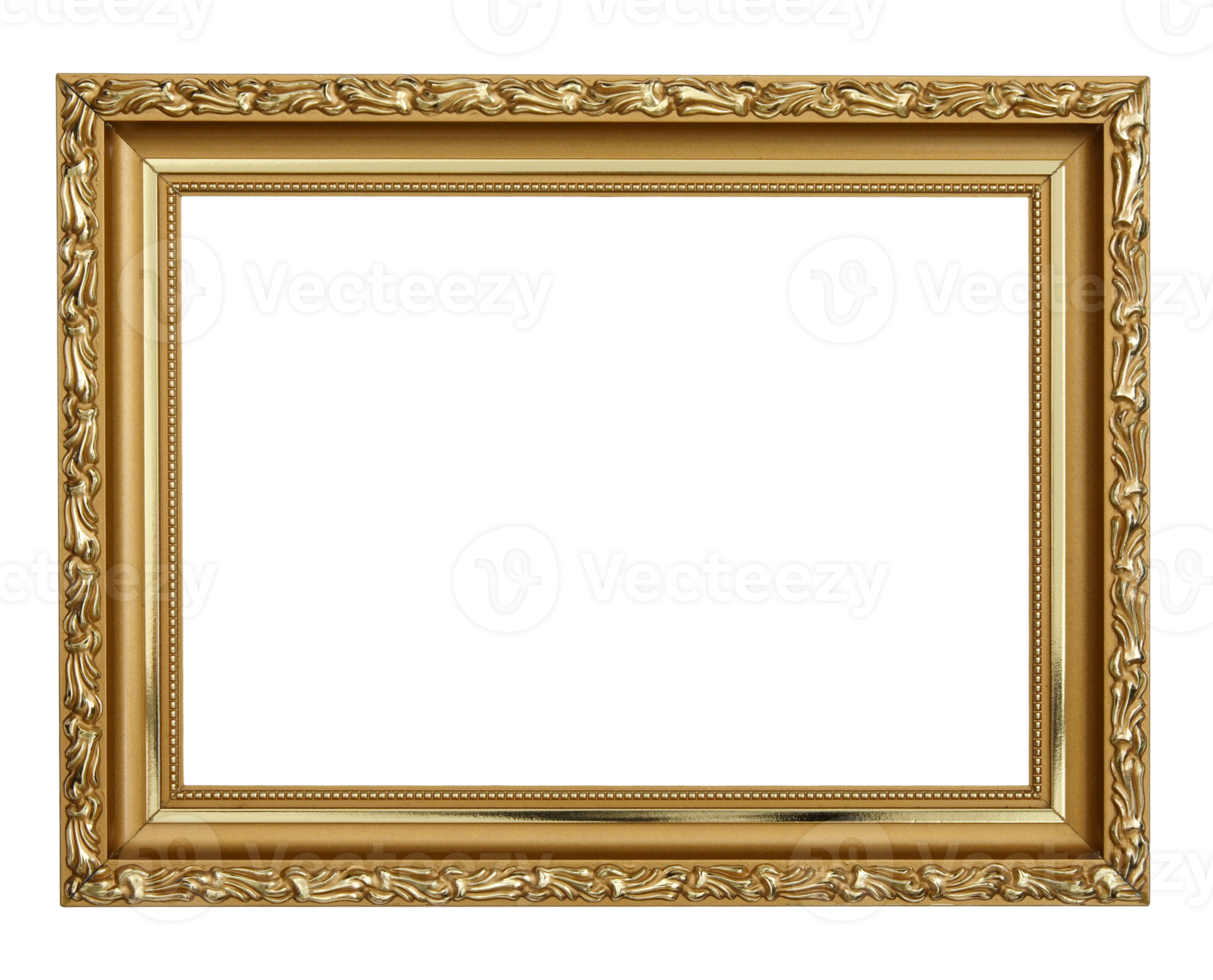 Golden Painting Frame Png Infoupdate Org Gold Picture Frame Isolated With Clipping Path Png