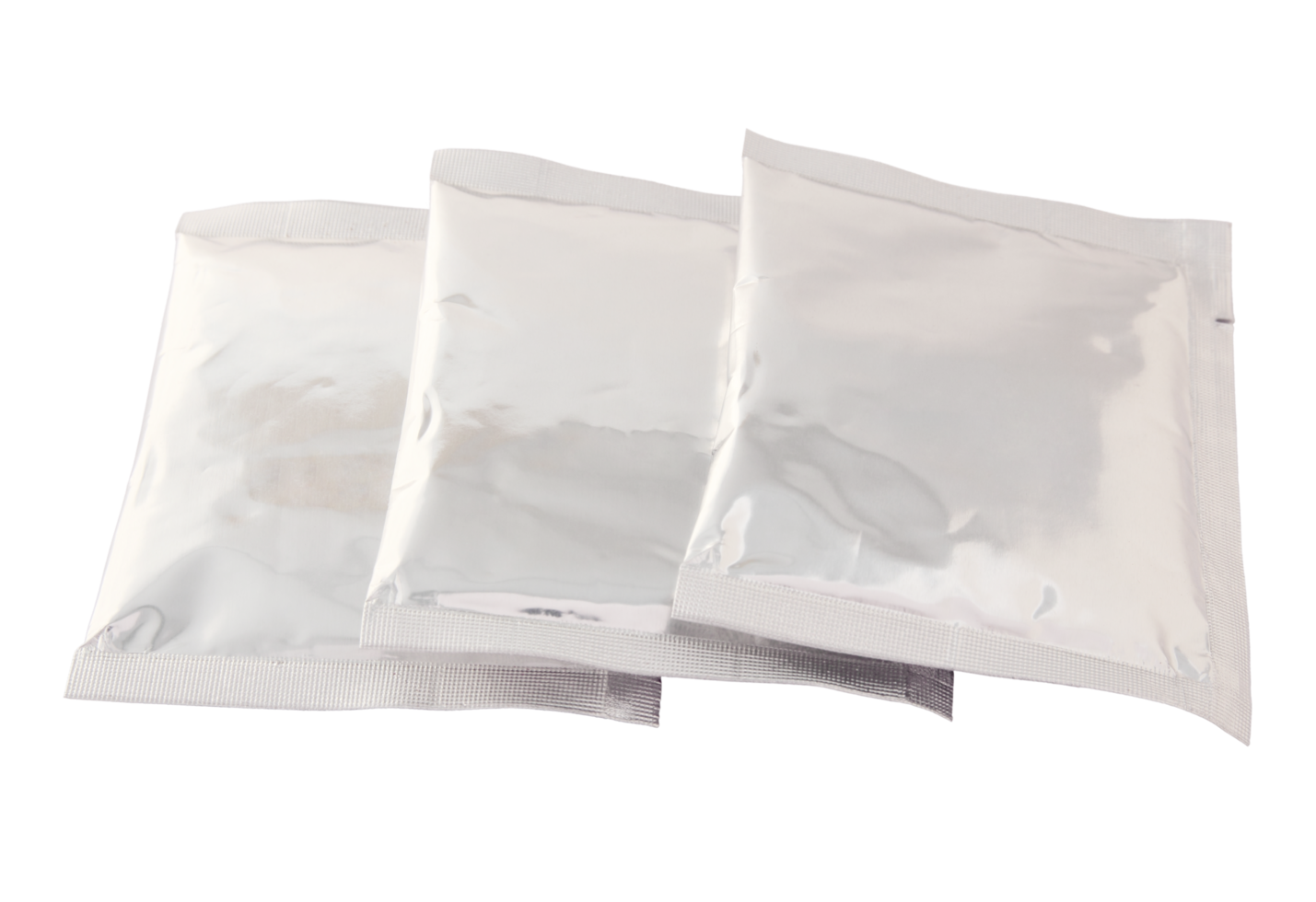 plastic package bag isolated with clipping path for mockup png