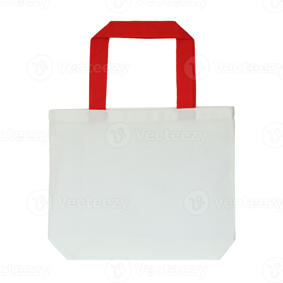 fabric bag isolated with clipping path for mockup png