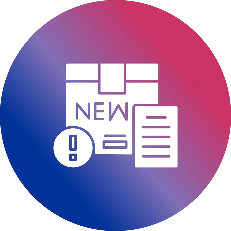 New Product Vector Icon