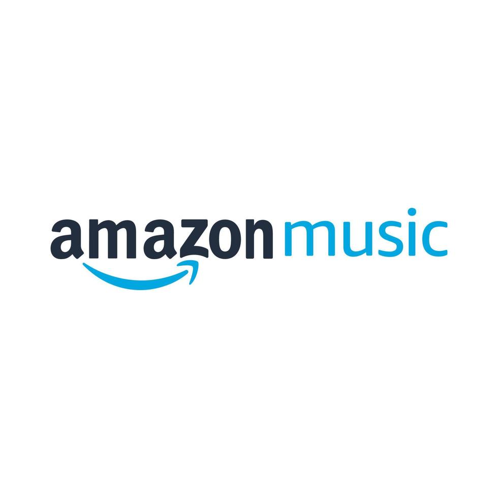 Amazon music logo editorial vector 19040293 vector art at vecteezy