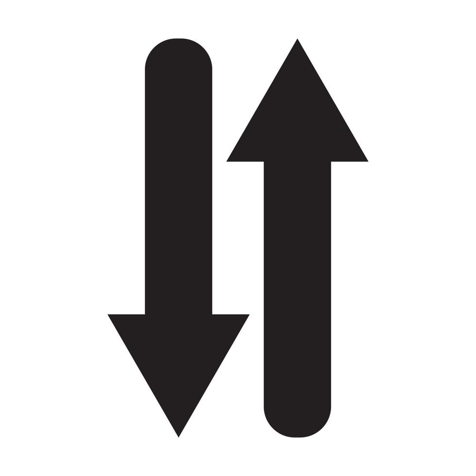 Black arrow icon vector EPS- 10