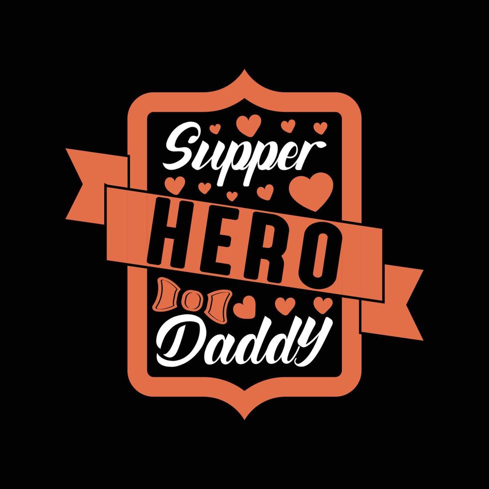 Dad Typography T-Shirt Design Free Vector