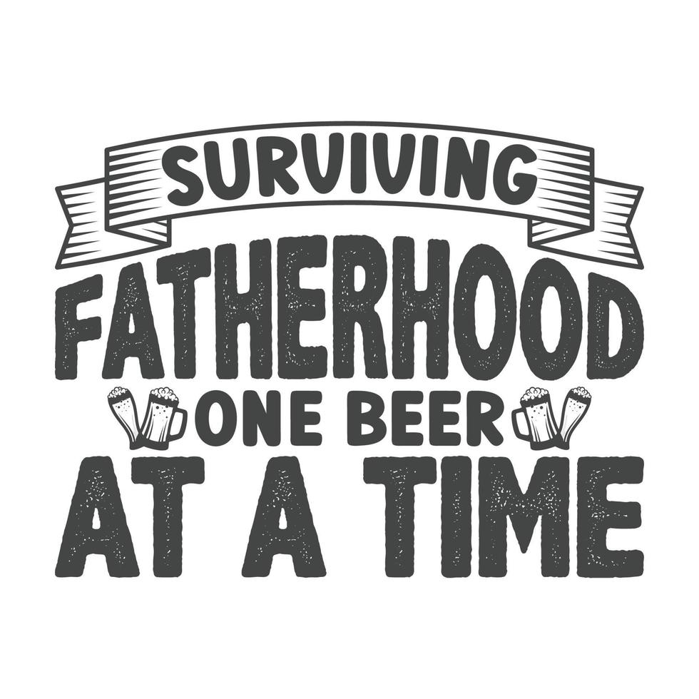 Dad Typography T-Shirt Design Free Vector