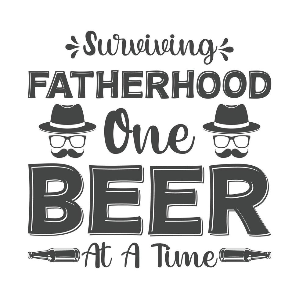 Dad Typography T-Shirt Design Free Vector