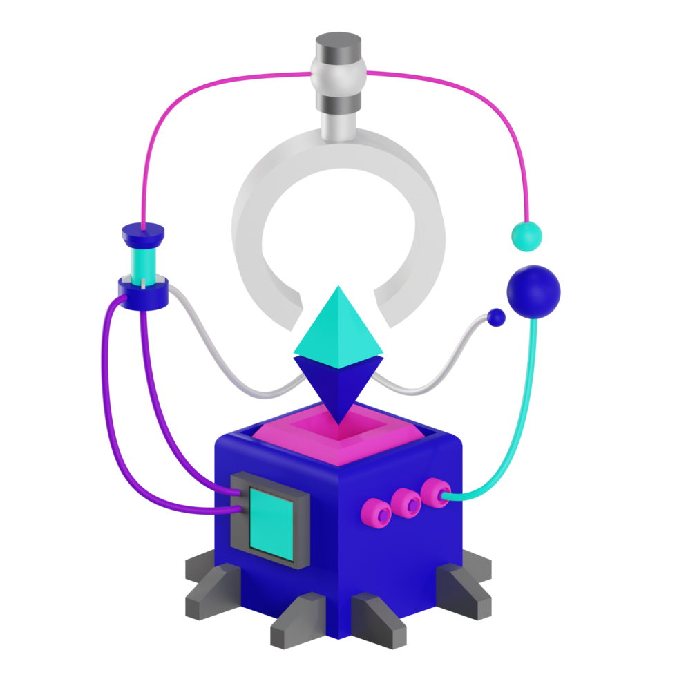 3d coin icon illustration png