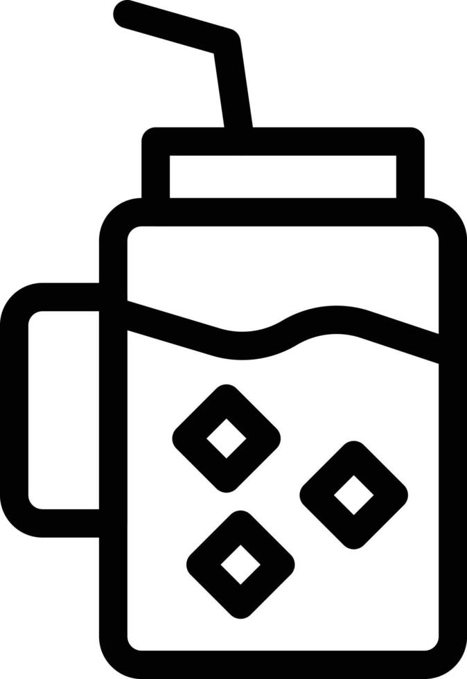 ilustración de vector de taza de soda en un fondo. símbolos de calidad premium. iconos vectoriales para concepto y diseño gráfico.