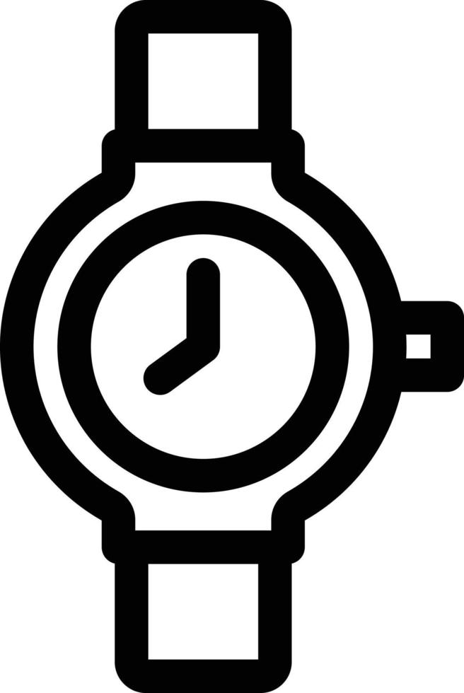 wristwatch vector illustration on a background.Premium quality symbols.vector icons for concept and graphic design.