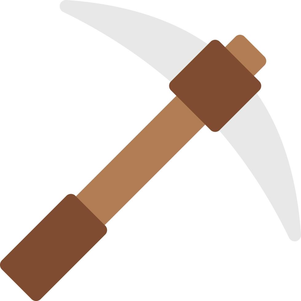 pickaxe vector illustration on a background.Premium quality symbols.vector icons for concept and graphic design.