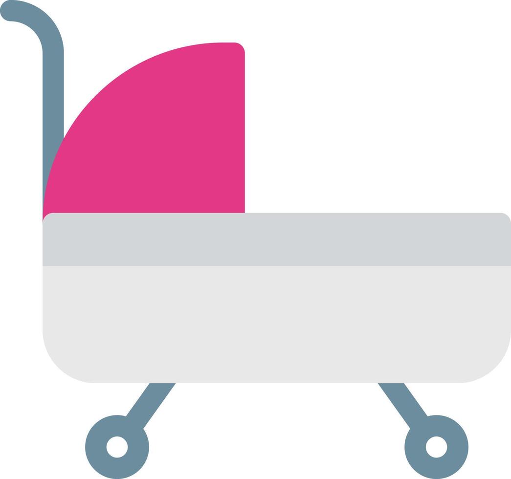 baby pram vector illustration on a background.Premium quality symbols.vector icons for concept and graphic design.