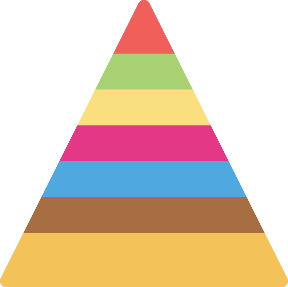 pyramid vector illustration on a background.Premium quality symbols.vector icons for concept and graphic design.