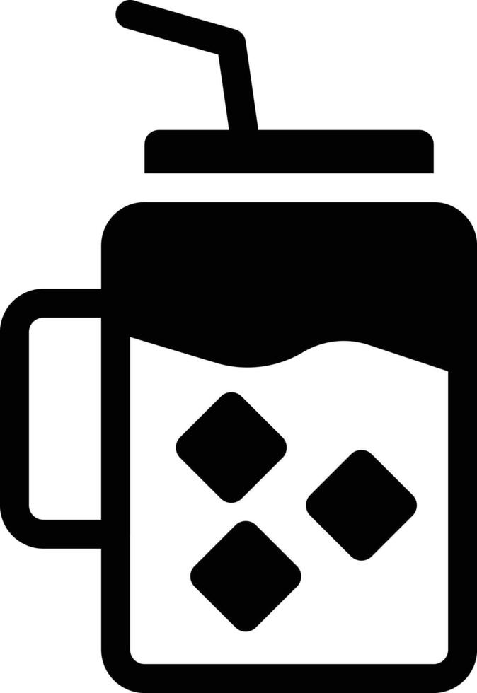 ilustración de vector de taza de soda en un fondo. símbolos de calidad premium. iconos vectoriales para concepto y diseño gráfico.