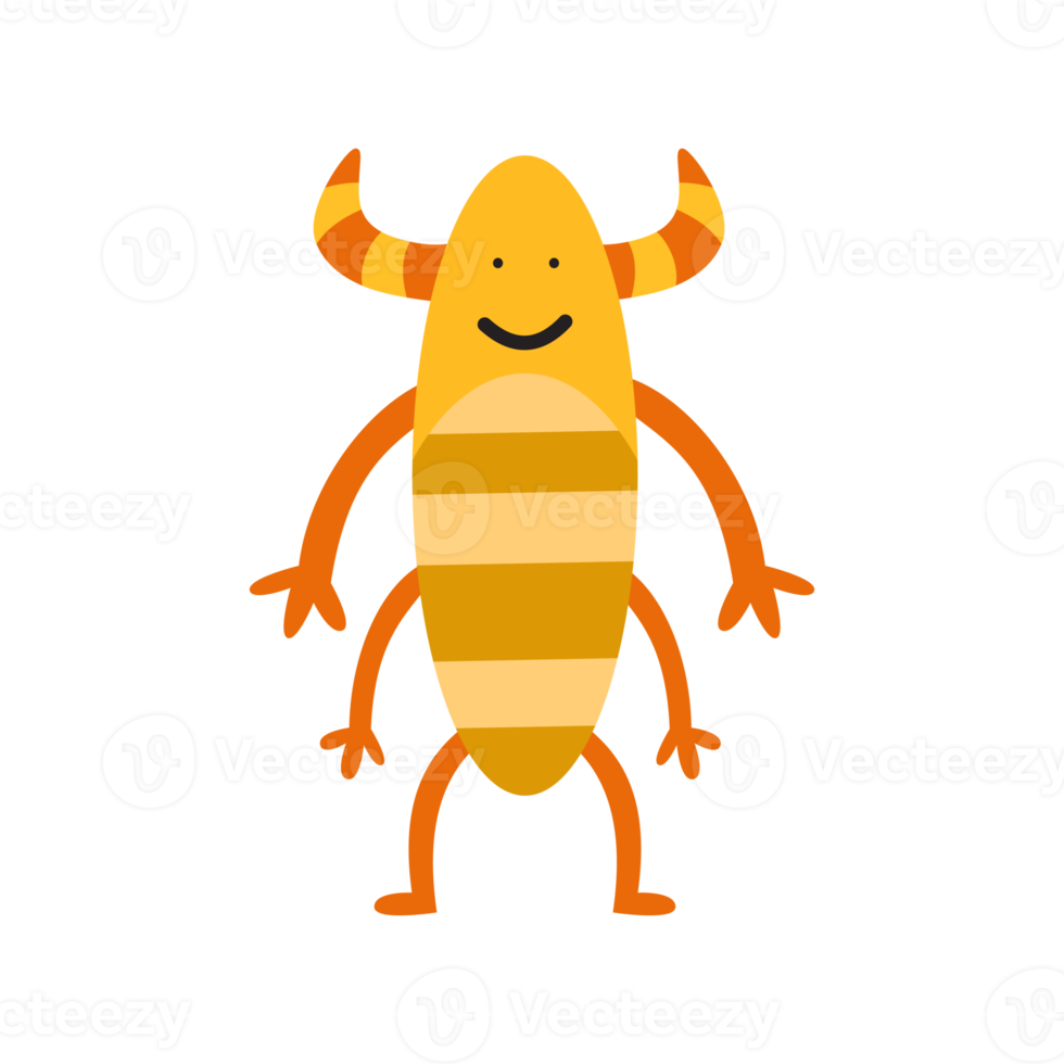 illustration of a cartoon bug png