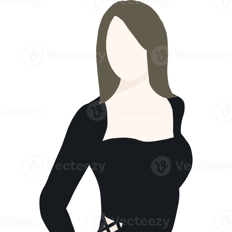 Lady-Block-Clipart png