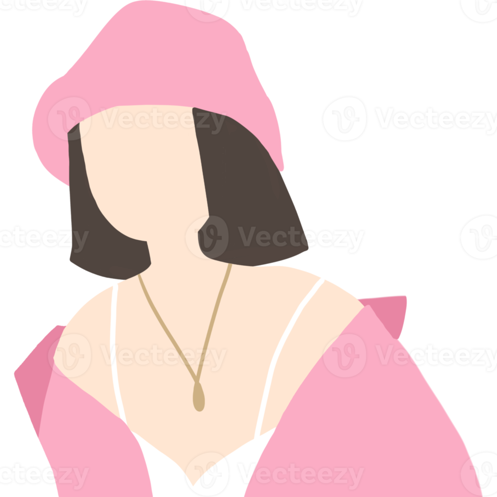 Lady Block Clipart png