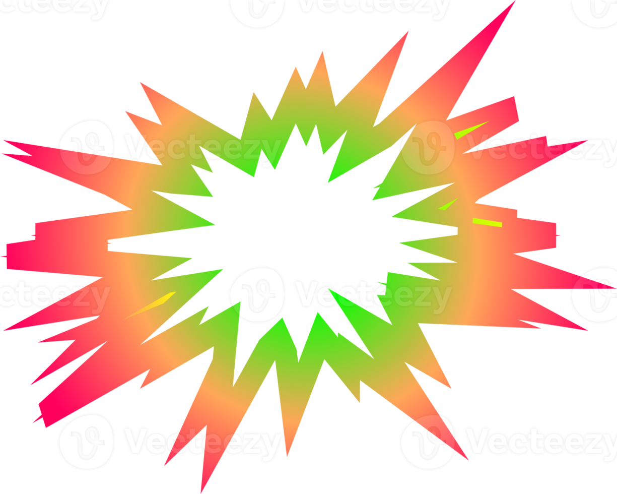 stjärna bubbla Tal pop- konst komisk färgrik dekorativ tecknad serie teckning ram bakgrund design illustration png